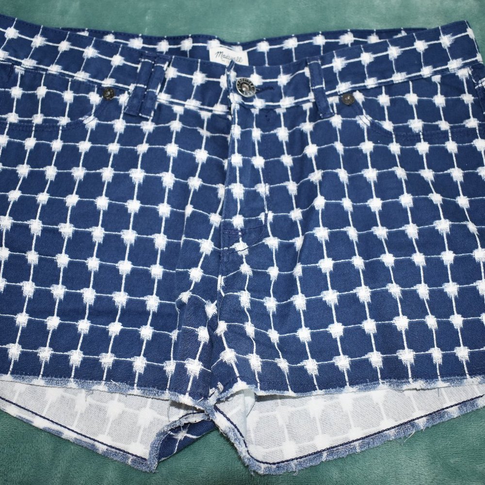 NWOT MADEWELL CUT OFF SHORTS SZ 28